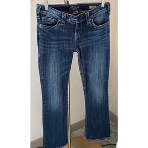 Silver Jeans Co Tuesday Low Rise Bootcut Denim Jeans Size 28 x 31